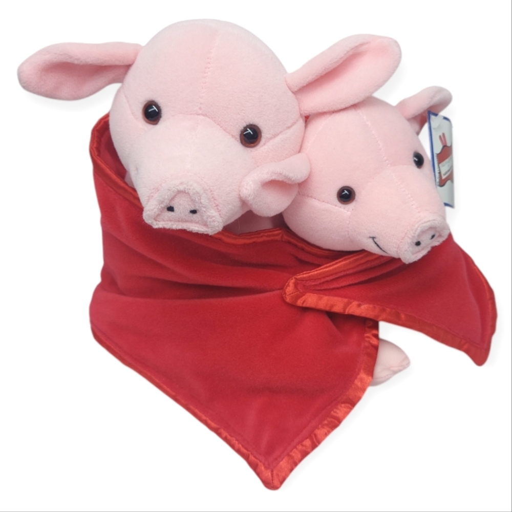 Pigs In A Blanket Plush Toy Platte River Trading 9.5" T NWT